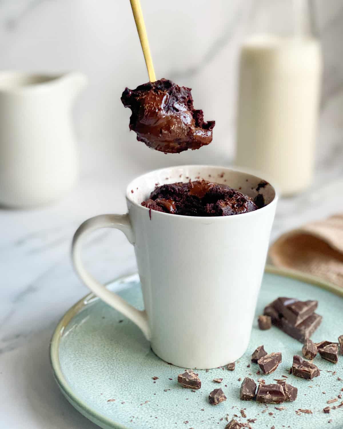 low calorie mug cake