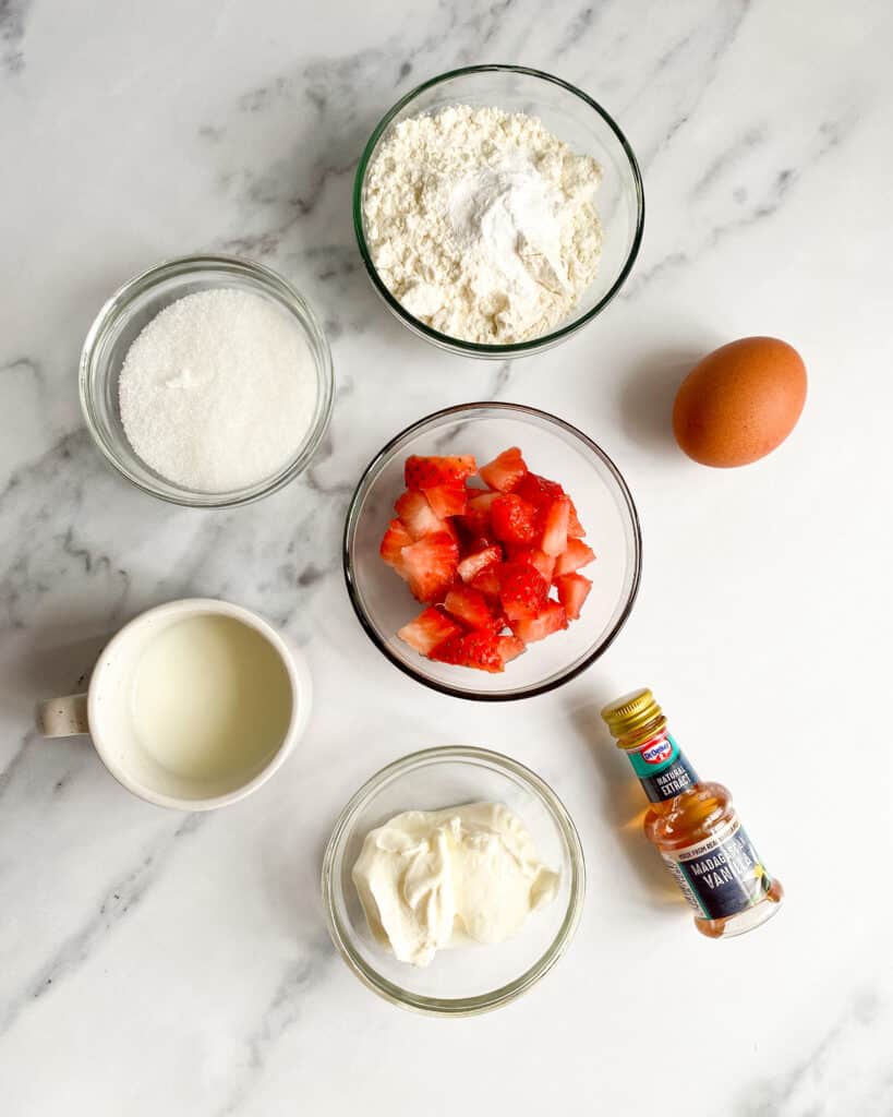 low calorie strawberry muffins