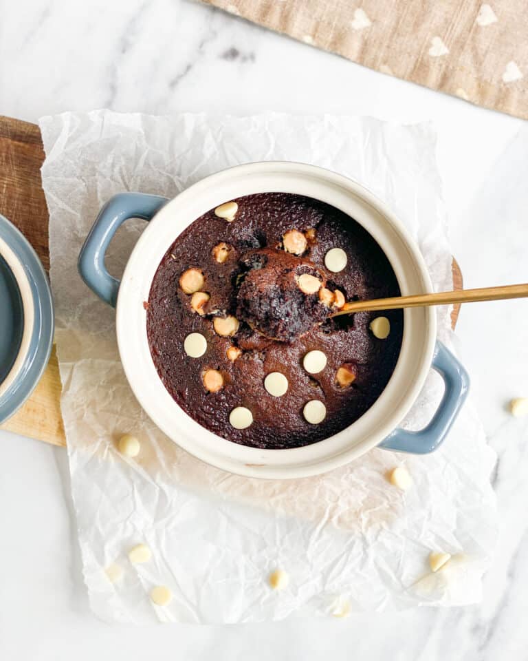 low calorie brownie baked oats