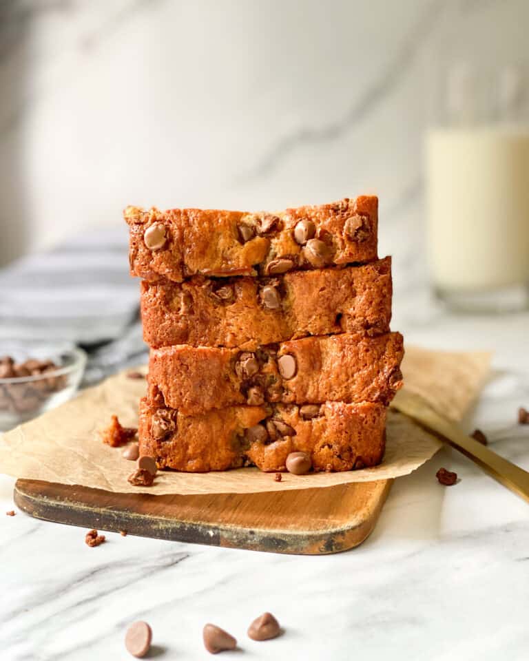 low calorie banana bread