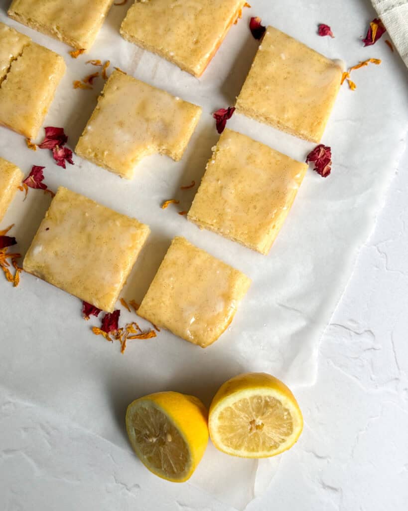 low calorie lemon brownies